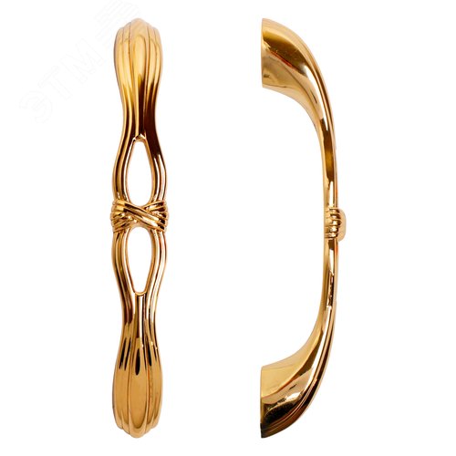 Ручка-скоба мебельная StahlBuro C2531-96 2шт., PB золото - фото 2