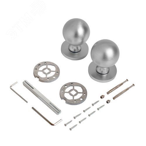 "Комплект ручек ALLUR ART COLLECTION ""SFERA"" MSC (59160) итал.матовый хром" - фото 2