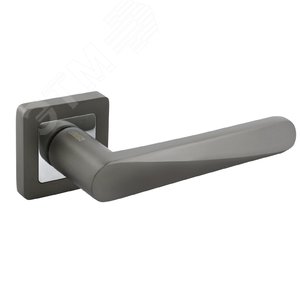 Изображение товара Ручка на круглой накладке (комплект). АЛЛЮР АРТ УМА MBN (2740) графит (шт)