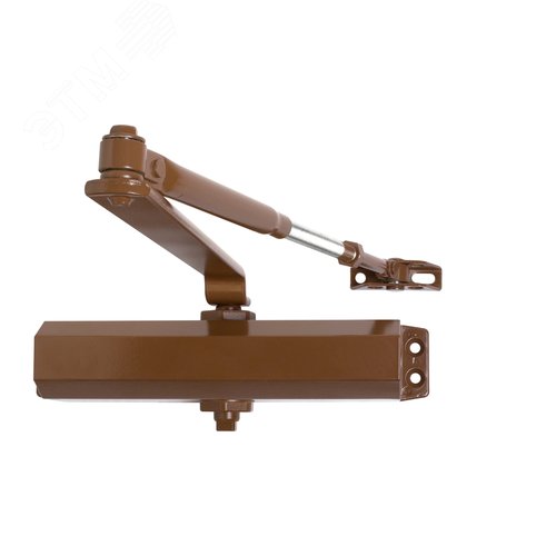 Доводчик дверной АЛЛЮР COMFORT ДД 229/5-7 A-C (до 150 кг) коричневый - фото 7