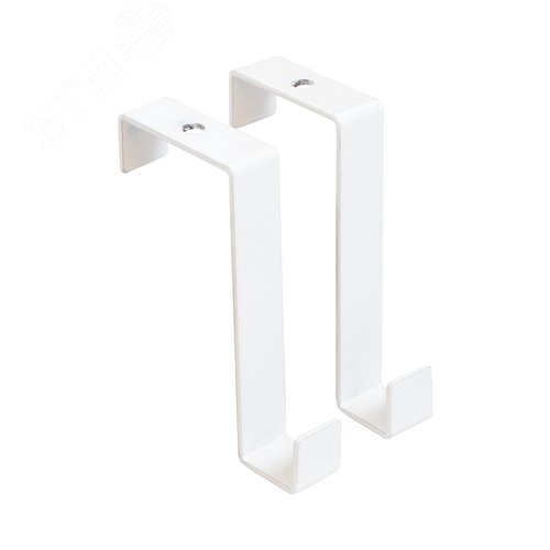 Изображение товара Крючок на дверь АЛЛЮР КДН-2 (20х40) белый (шт)