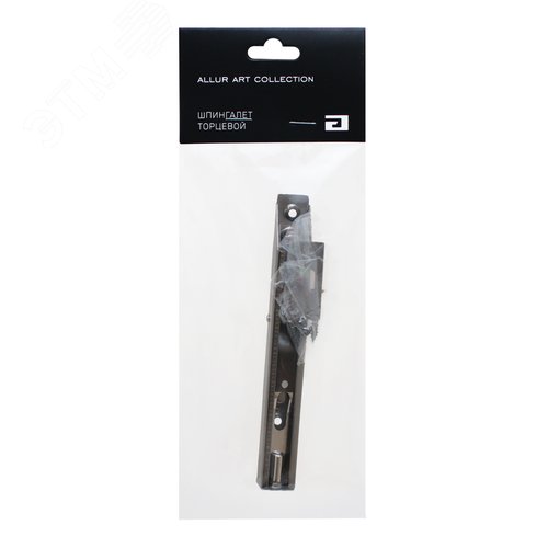 Шпингалет торцевой АЛЛЮР 01-140 AB ст. бронза - фото 4