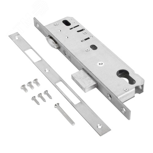 Замок врезной для узкопрофильных дверей БУЛАТ  ЗВ 5-1.35.00.16.08 - фото 2