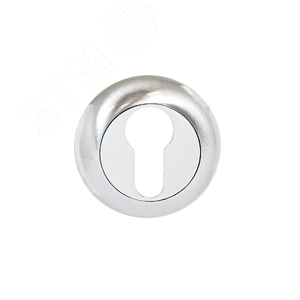 Изображение товара Накладка декоративная (комплект) под цилиндровый механизм замка, АЛЛЮР АРТ ET-R1 SN (3282) никель матовый (шт)