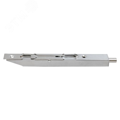 Шпингалет торцевой АЛЛЮР 01-160 SC мат. хром - фото 2