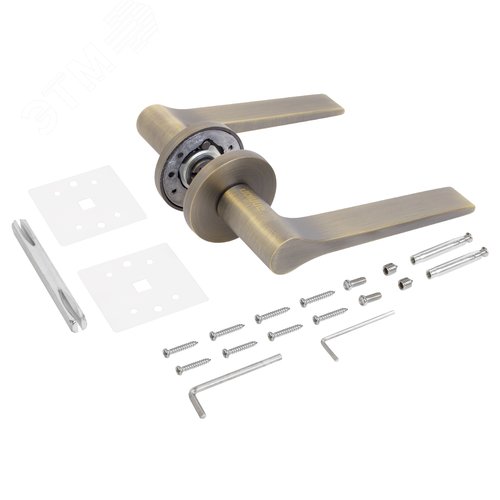 "Комплект ручек АЛЛЮР АРТ ""АЛЛЕГРА"" MAB (9430) мат.бронза " - фото 2