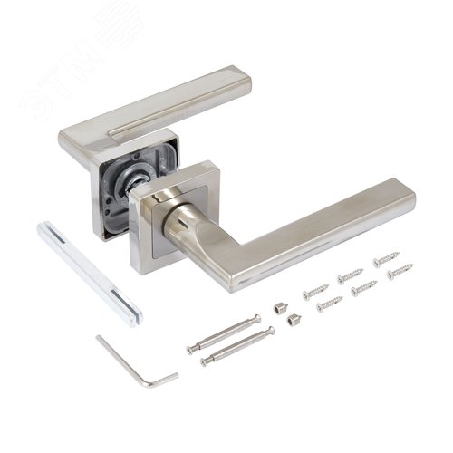 Комплект ручек СТАНДАРТ P71 SN мат.никель - фото 4