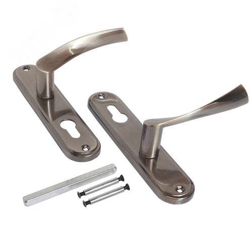 Комплект ручек АЛЛЮР 103-1 61,5 мм AB ст.бронза - фото 4