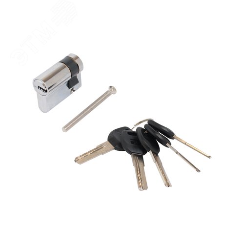 Цилиндровый механизм АЛЛЮР HD F 40H-5К CP (30x10) хром - фото 1