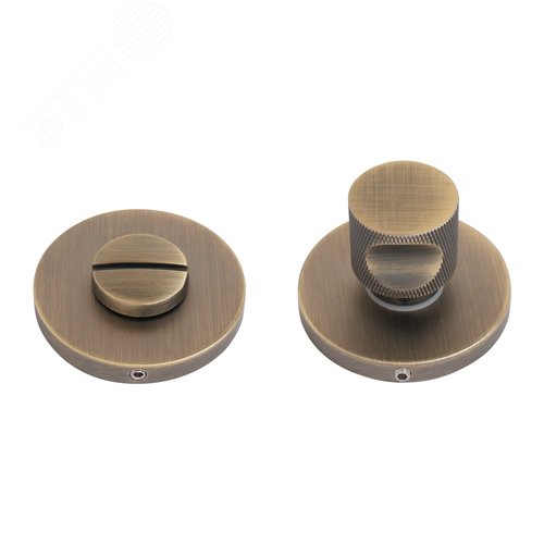 Сантехническая завертка к ручкам ALLUR ART COLLECTION BK-R4 MAB(7230) матовая бронза - фото 1