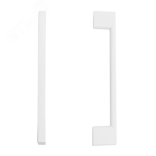 Ручка-скоба мебельная StahlBuro A302-128 2шт., W матовый белый - фото 2