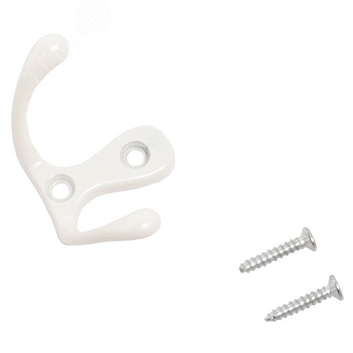 Изображение товара Крючок-вешалка StahlBuro 002 WW белый (шт)