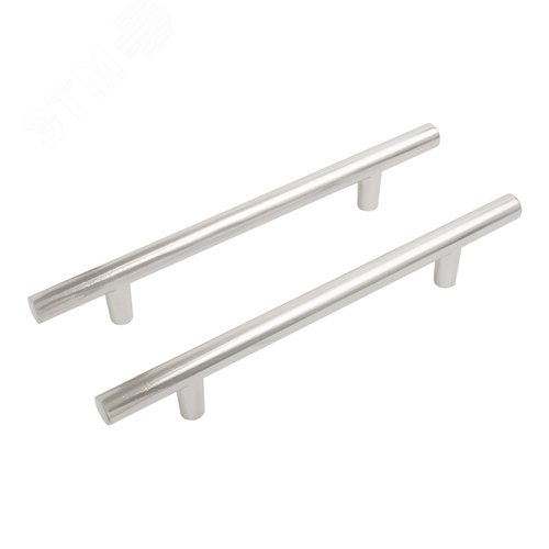 Ручка-скоба мебельная StahlBuro A8925-128 2шт., SN сатин - фото 1