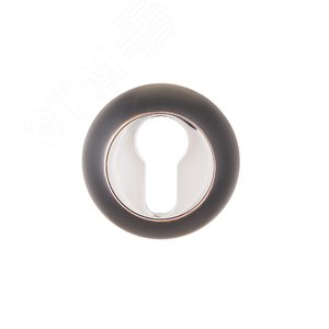 Изображение товара Накладка декоративная (комплект) под цилиндровый механизм замка, АЛЛЮР АРТ ET-R1 ORB (3252 тёмная медь (шт)