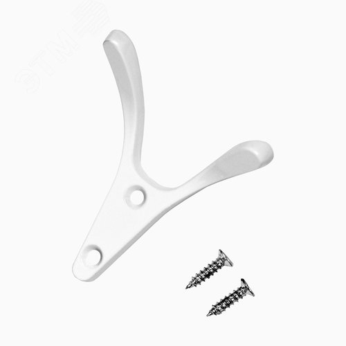 Крючок-вешалка StahlBuro 206 WW белый - фото 1