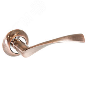 Изображение товара Ручка на круглой накладке (комплект). АЛЛЮР АРТ ОСКАР AC (1310) старая медь (шт)