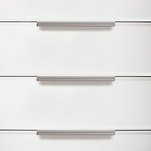 Ручка-профиль мебельная StahlBuro A305-128 2шт., SN матовый никель - фото 5