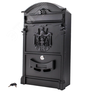 Изображение товара Ящик почтовый индивидуальный №4010 черный (шт)