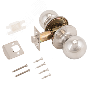 Изображение товара Ручка-защелка для межкомнатных дверей, АЛЛЮР 5560 PS CP хром (шт)