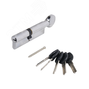 Изображение товара Механизм цилиндровый для врезных замков, АЛЛЮР HD FG 100-5К CP(40х10х50G) хром (шт)