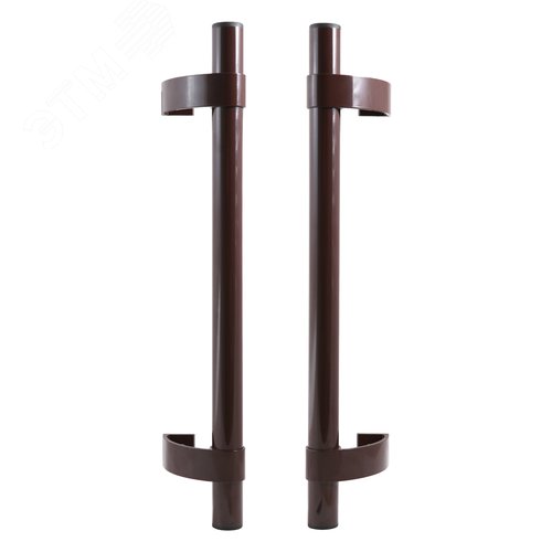 Ручка скоба БУЛАТ РС-02.500.8017 коричневый - фото 1