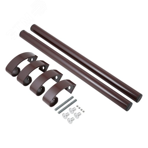 Ручка скоба БУЛАТ РС-02.500.8017 коричневый - фото 4