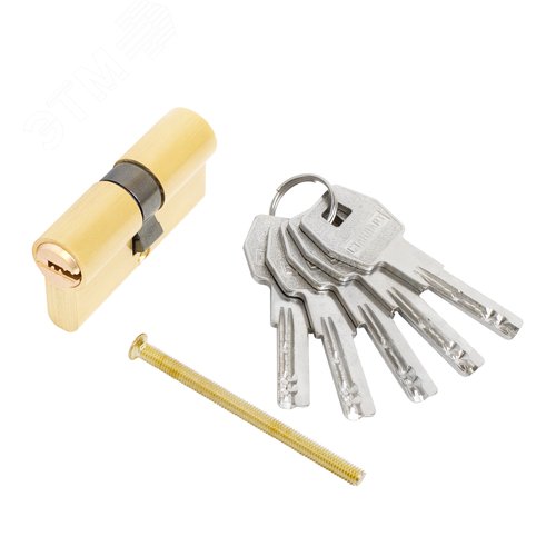 Изображение товара Цилиндровый механизм Стандарт MAX 60 (30х30) SB 5кл мат.золото (шт)