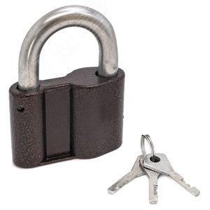 Изображение товара Замок навесной с дисковым механизмом секрета, СТАНДАРТ Россия ВС2МС античная медь (шт)