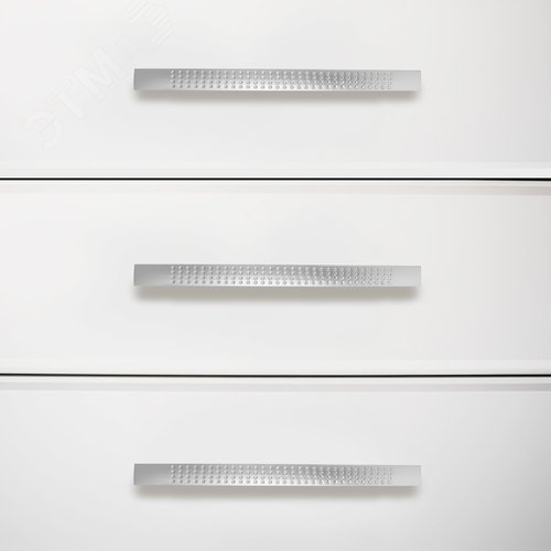 Ручка-скоба мебельная StahlBuro A345-128 2шт., SC матовый хром - фото 4