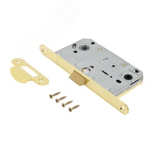 Изображение товара Защёлка Аллюр АРТ PL 96WC-50 PB золото ХЕДЕР с фиксатором (шт)