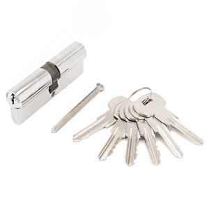 Изображение товара Механизм цилиндровый для врезных замков, АЛЛЮР A 80-6К CP хром (шт)