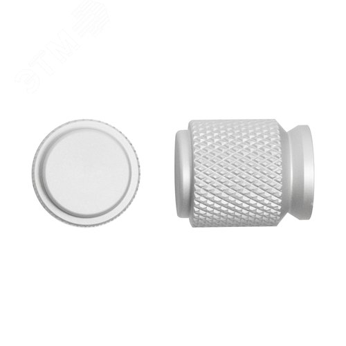 Ручка-кнопка мебельная StahlBuro AP2706 2шт., W матовый белый хром - фото 6