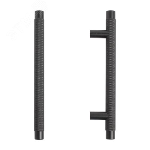 Ручка-скоба мебельная StahlBuro AP2308-96 2шт., BL матовый черный - фото 5