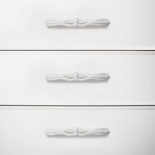 Ручка-скоба мебельная StahlBuro C2532-96 2шт., WW белый - фото 3