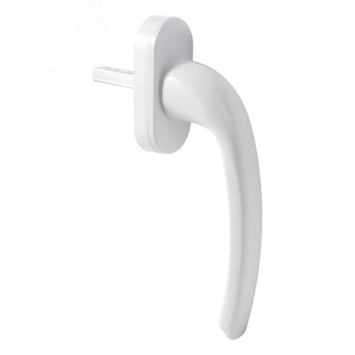 Ручка для пластик.окон ЛУНА HOPA штифт 35 мм белая Упакованная (100) - фото 1