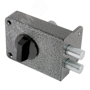 Изображение товара Замок накладной цилиндровый для деревянных дверей, АЛЛЮР ЗН 1-3А античное серебро (шт)