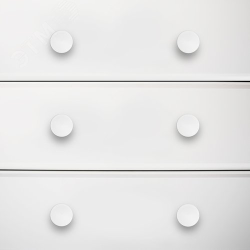 Ручка-кнопка мебельная StahlBuro AP2401 2шт., W матовый белый хром - фото 3