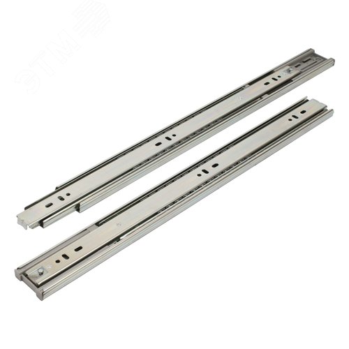 Изображение товара "Направляющие шариковые с доводчиком StahlBuro 45-450 /18""/ хром " (шт)