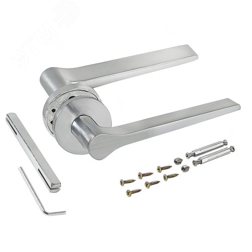 "Комплект ручек АЛЛЮР АРТ ""АЛЛЕГРА"" SC (9490) мат.хром " - фото 2