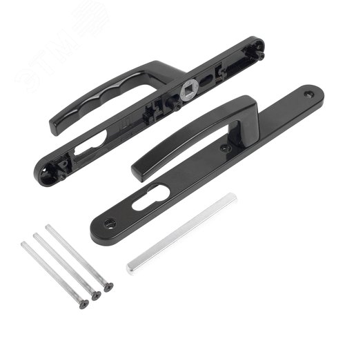 Ручка на планке БУЛАТ РФ 92.25.02.9005 УРАЛ черный - фото 4