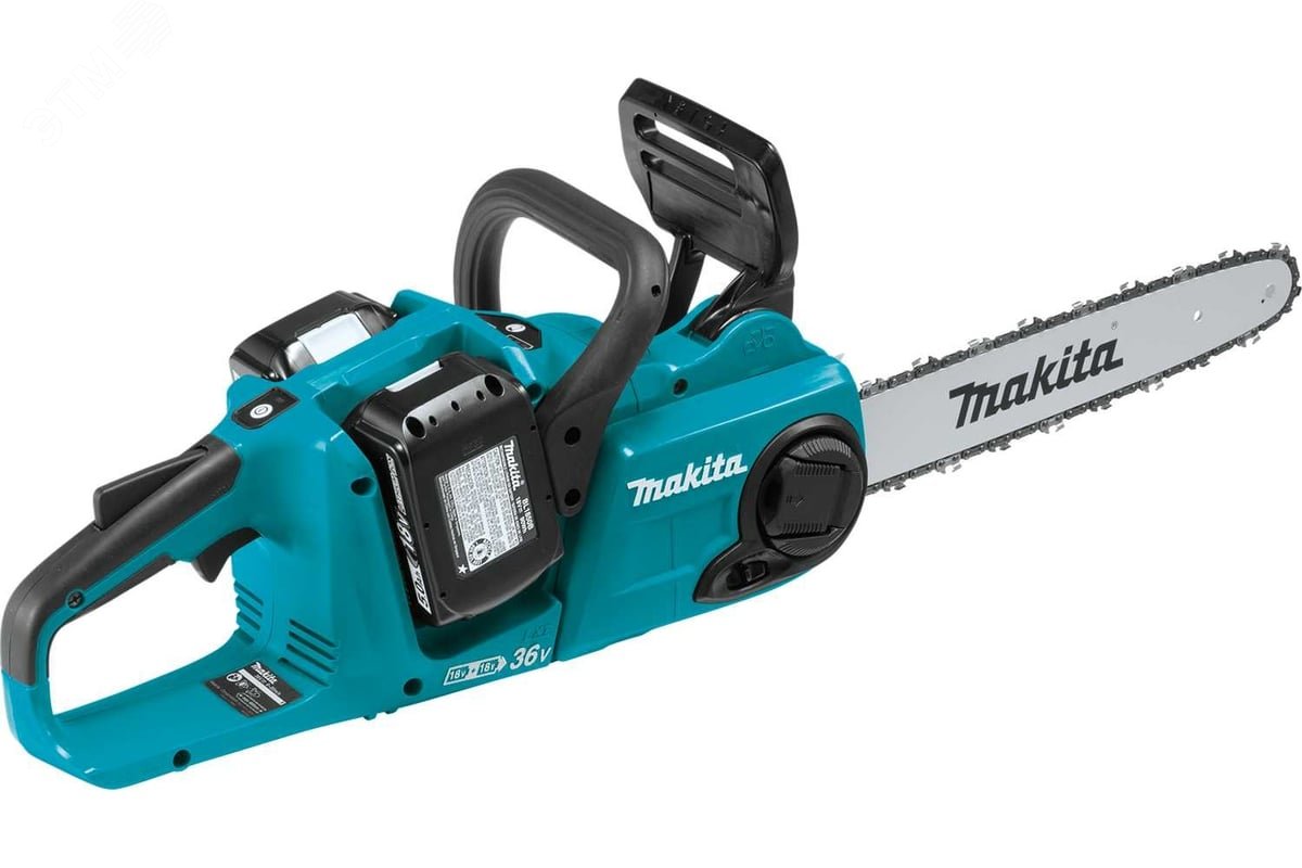 Изображение товара Аккумуляторная цепная пила Makita DUC353CT2 14 дюймов, 2 аккумулятора
