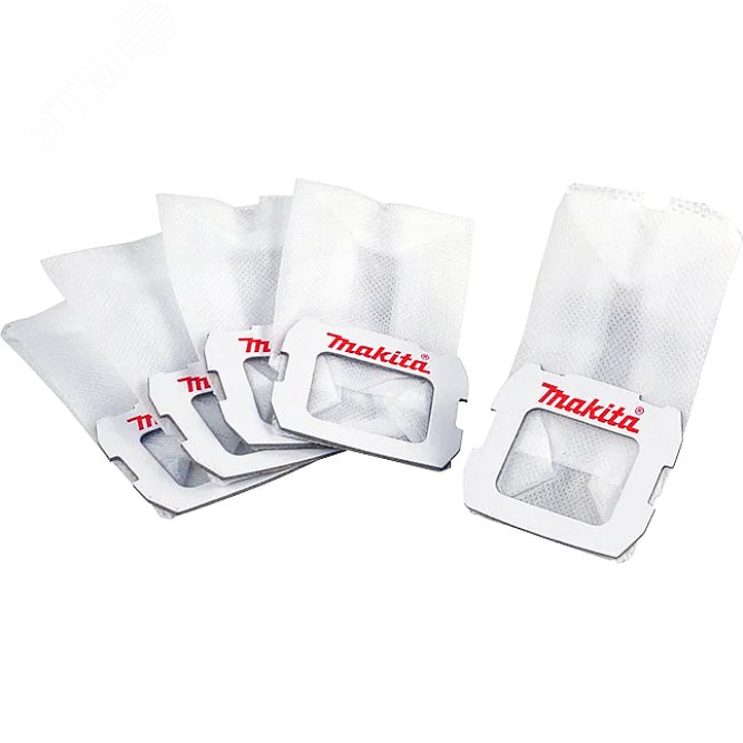 Изображение товара Флисовый мешок для пылесборника Makita 5 шт совместимые модели BO3710 BO3711