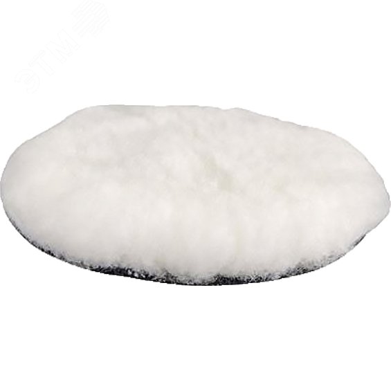 Изображение товара Насадка полировальная из овчины 125 мм (липучка) (шт)