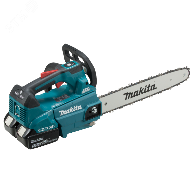 Изображение товара Аккумуляторная цепная пила Makita LXT BL 36В 35 см Изображение товара Аккумуляторная цепная пила Makita LXT BL 36В 35 см