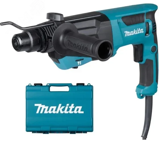 Изображение товара Перфоратор Makita HR2670 мощный профессиональный инструмент 800 Вт