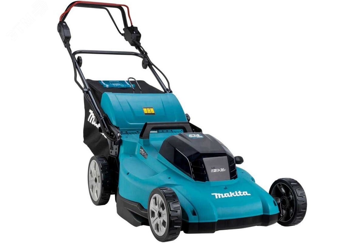 Изображение товара Газонокосилка аккумуляторная LXT 2х18В, 860Вт, дека 48см, травосборник 62л, 4в1, XPT (шт)