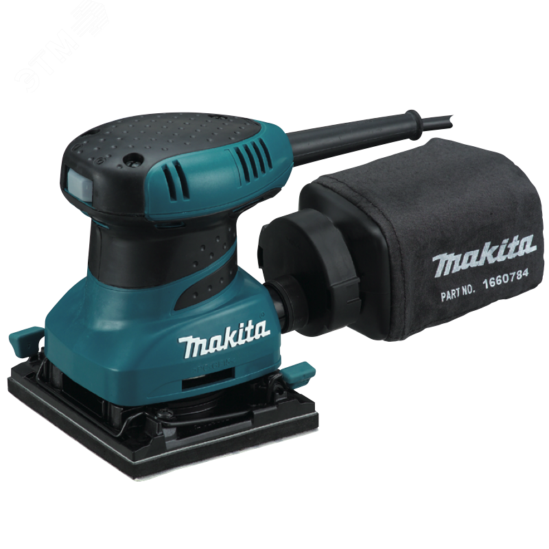 Изображение товара Вибрационная шлифмашина Makita 200 Вт 114x102 мм 14000 об/мин