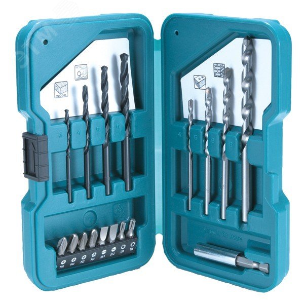 Изображение товара Набор насадок Square от Makita - универсальный комплект для обработки материалов