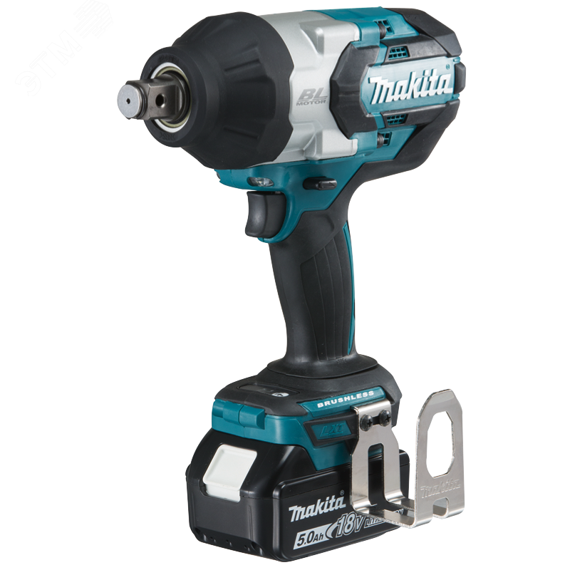 Изображение товара Аккумуляторный ударный гайковерт Makita 3/4" 1050 Нм бесщеточный Изображение товара Аккумуляторный ударный гайковерт Makita 3/4" 1050 Нм бесщеточный