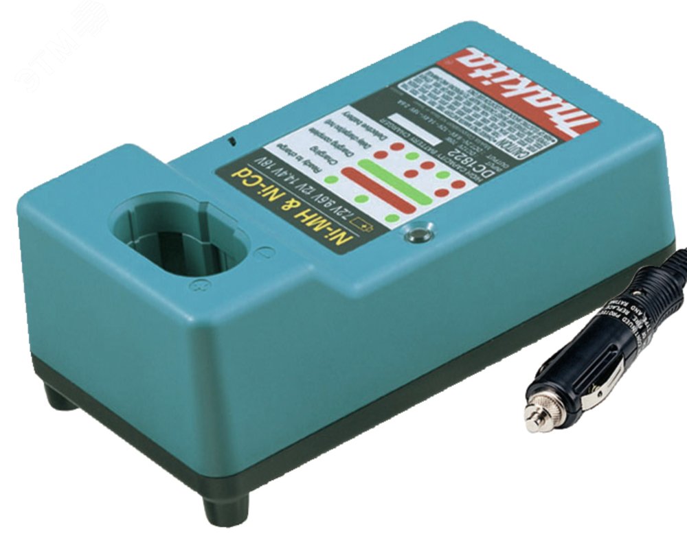 Изображение товара Автомобильное зарядное устройство DC1822 для Ni-Cd и Ni-MH аккумуляторов